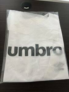 新品タグ付き umbro アンブロ 半袖プラクティスシャツ Lサイズ ホワイト