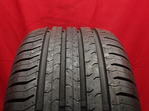 単品 タイヤ 1本 《 コンチネンタル 》 コンチエココンタクト5 [ 215/55R17 94V ]9.5分山★n17 エスティマ カムリ クラウン ティアナ