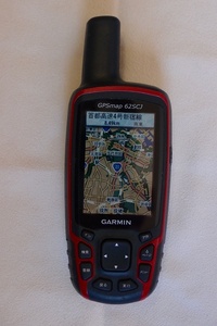 GARMIN ガーミン GPSMAP 62SCJ　収納地図（JapanTopo10M PlusV3）