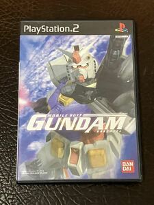 ★ 送料無料 PS2 アクション ★ 機動戦士ガンダム MOBILE SUIT GUNDAM 動作確認済 説明書無し ★