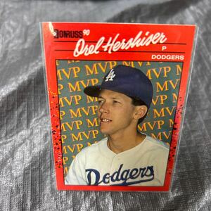 1990 Donruss Orel Hershiser LA Dodgers オレル　ハーシュハイザー　ロスアンゼルスドジャースNo.BC-5