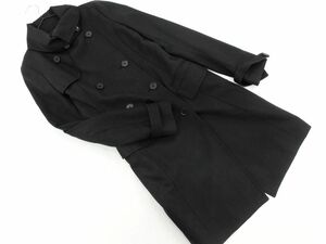 MOUSSY マウジー ウール混 コート size1/黒 ◇■ ☆ dib3 レディース