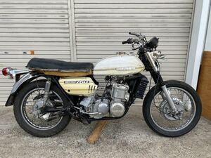 売り切りセール【レストアベース車両】 【現状お渡し車両】SUZUKI GT750 1972年7月 スズキ GT550/GT380