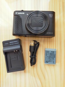 ★美品レベル★ Canon キャノン PowerShot パワーショット SX740 HS ブラック コンパクトデジカメカメラ
