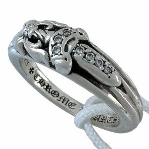 CHROME HEARTS　クロムハーツ　リング　ベイビークラシックダガー　ダイヤモンド　シルバー　SV925　8号　指輪　