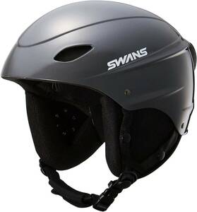 新品 未使用/SWANS(スワンズ) スキーヘルメット H-451R GMT ガンメタ Sサイズ（エントリーモデル）