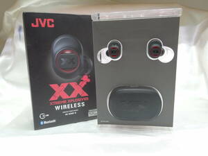 ☆美品 中古 JVC ワイヤレスステレオヘッドセット HA-XC50T Bluetooth ブラック