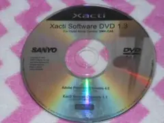 ◆SANYO Xacti サンヨーザクティ　DMX-CA8　ソフトウエアDVD