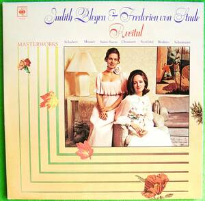 LP:Judith Blegen / Frederica von Stade / Recital ( Songs, Arias & Duets ) 米国生まれの二人の女性歌手による名盤 / (米国輸入盤)