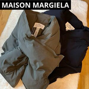 MAISON MARGIELA メゾンマルジェラ 4 14 マフラー マフラー パテッド スカーフ リサイクルナイロン 4ステッチ 男女兼用 完売品