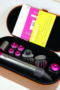 【質Banana】Dyson/ダイソン HS01 ヘアドライヤー スタイラー 専用ケース付き 動作品 現品限り 付属品付き♪.。.:*・゜