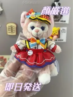 【限定新作】上海ディズニー カラーフェスティバル　リーナベルぬいぐるみバッジ