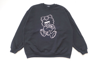 (XL)Complexcon限定！Verdy Visty x Undercover Crewneckベルディビスティアンダーカバークルーネックスウエット黒