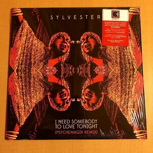 極美品 SYLVESTER I NEED SOMEBODY TO LOVE TONIGHT PSYCHEMAGIK REMIX 12INCH LARRY LEVAN DJ HARVEY FRANCOIS K THEO PARRISH