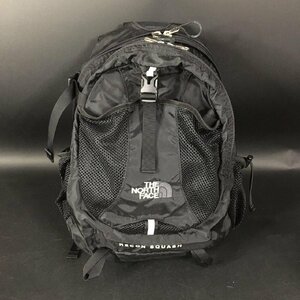 ER0222-15-3 THE NORTH FACE リュックサック ブラック NMW07102 デイパック アウトドア レジャー スレ有 42×27×14㎝ 100サイズ