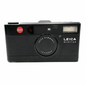 LEICA ライカ minilux ミニルックス SUMMARIT 1:2.4/40mm ブラック コンパクト フィルムカメラ