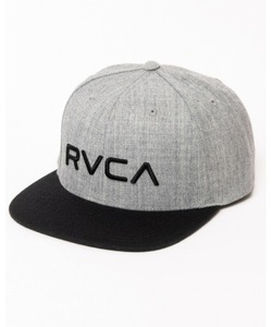 「RVCA」 キャップ FREE グレー メンズ