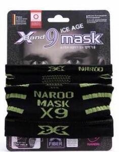 Naroo Mask ネックウォーマー 大人気 バイク用 新品 送料無料 黒緑
