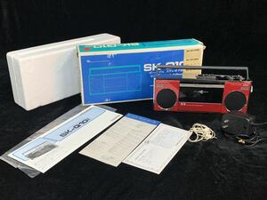 Pioneer パイオニア　SK-Q10 RD　ラジカセ　ラジオカセットレコーダー　動作品　箱付　説明書付　（Q01B0512R0604292）