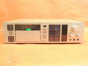 d★704 PIONEER パイオニア STEREO CASSETTE DECK CT-570 Size: 約 幅42×高さ12×奥行33.5cm☆動作確認OK☆/140