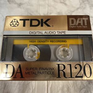 TDK DAT デジタルオーディオテープ DA-R9120 High Density Recording metal 年代物