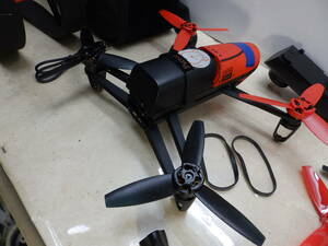 Parrot BEBOP DRONE ドローン 22cmX20cm NTC Accepted 専用リュックバック付 中古未確！
