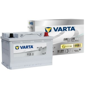VARTA 580-901-080LN4(AGM/F21）バルタ 80Ah SILVER AGM DYNAMIC