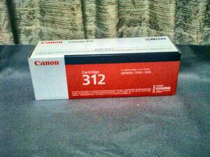 CANON Cartridge 312 LBP3050/3100/3150 未使用長期保管品現状渡し