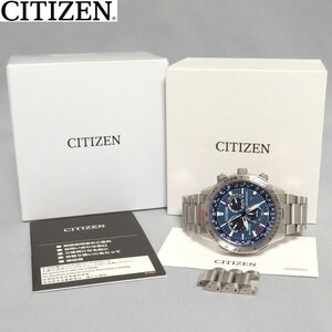 良品★CITIZEN PROMASTER SKY Eco-Drive CB5000-50L ソーラー電波 メンズ 腕時計 プロマスター スカイ エコドライブ シチズン★