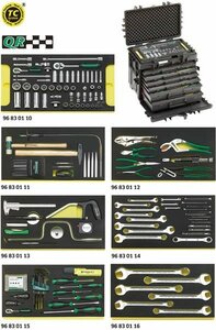 STAHLWILLE スタビレー 13224AWT/TS 航空機用AOG工具セット(98814910) 品番：13224AWT/TS 航空機 航空 飛行機 飛行 飛行場 工具 整備