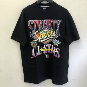 [洋服] メンズ「StreetX：ALL STARS 半袖Tシャツ ブラック」 サイズ：XL ストリートエックス ファッション