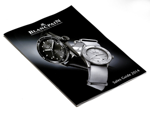 ★瑕疵劣化あり★全24頁カタログのみ★ブランパン BLANCPAIN 2014 カタログ Sales Guide★カタログです・製品本体ではございません