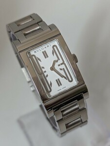 ★美品★国際保証付 BVLGARI ブルガリ レッタンゴロ RT39S レディース 新品電池