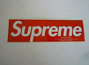 激レア★Supreme ショップカード シュプリーム 原宿 ボックス ロゴ box logo SHOP Card シュプリームボックスロゴ