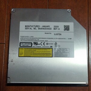 内蔵型DVD MULTI RECORDERドライブ　UJ870A