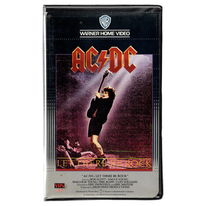 US初リリース版 《VHS》 AC/DC Let There Be Rock [34073]