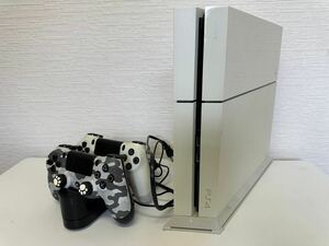 SONY ソニー PlayStation 4 PS4本体 CUH-1100A ワイヤレスコントローラー2台 CUH-ZCT1J コントローラー充電器 CUH-ZDC1 ジャンク