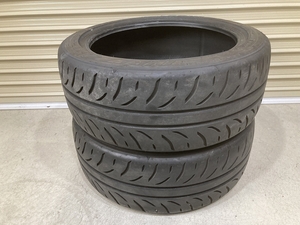 バリ溝 ’21年製 DUNLOP DIREZZA Z3 215/45R17 2本セット ダンロップ ディレッツァ ZIII (D1634)