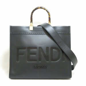 フェンディ 2Wayトートバッグ ブランドオフ FENDI レザー トートバッグ レザー 中古 レディース