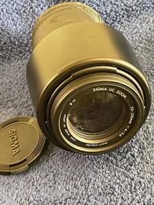 SIGMA UC ZOOM 70-210mm 1:4-5.6 現状品　動作未確認　中身綺麗