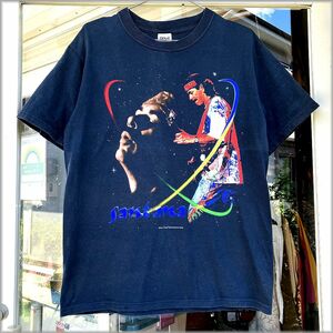 ★サンタナ　00s 2000　ツアー　Tシャツ　SUPERNATURAL TOUR　M　anvil　USA製生地★検 ビンテージ 90s ロックT バンドT 古着 アメリカ