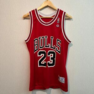 マイケルジョーダン JORDAN チャンピオン Champion ユニホーム 40 USA製 シカゴブルズ BULLS ビンテージ 90s ユニフォーム バスケ ジャージ