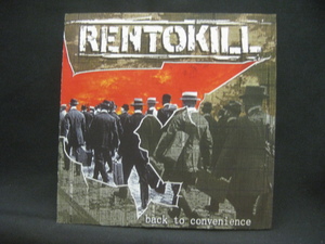 Rentokill / Back To Convenience ◆CD4065NO◆CD