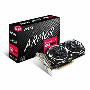 MSI Radeon RX 570 ARMOR 8G J グラフィックスボード VD7195