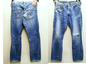 即決[W36]LVC 47501-0019 レックレスブルーユーズド 旧日本製 501XX ビンテージ復刻 LEVI’S VINTAGE CLOTHING デニム パンツ■5794