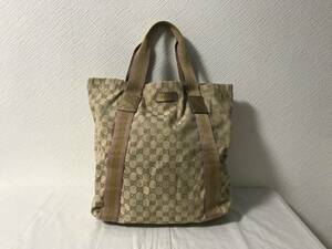 新品同様本物グッチGUCCI本革レザーGG柄キャンバスデカビッグボストンバッグビジネストートバック旅行トラベルベージュメンズレディース