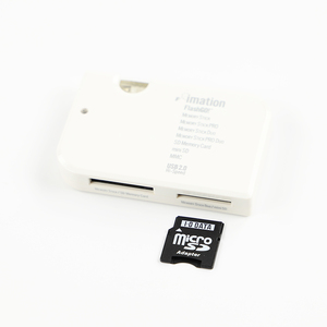 Imation FlashGO! カードリーダー・ライター FG-Lite2M MS/SDマルチタイプ ホワイト