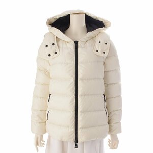 【モンクレール】Moncler　17年 CHITALPA チタルパ フード ダウンジャケット アウター ホワイト 1 【中古】【正規品保証】205491