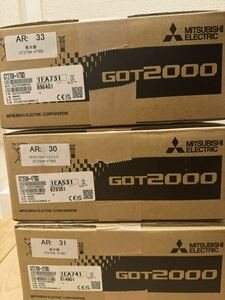 三菱電機 GT2708-STBD GT2708-VTBD GT2508-VTBD 3セット　GOT 2000シリーズ