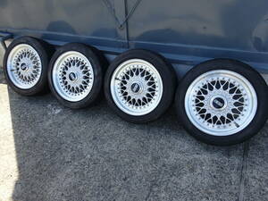 BBS！RS！7J15インチET25　4HPCD100　RS001